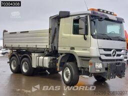 Mercedes Actros 3351 6X6 9m3 Meiller 3-side tipper Big-A...