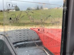 Kubota KX080-4 with 3 excavator buckets