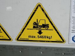 KRONE SZR 18/eLZ4 S / LBW 2500 kg / LENKACHSE / TRIDEC