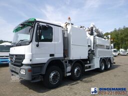 Mercedes Actros 3241 8x4 RHD  Huwer vacuum tank / hydroc...