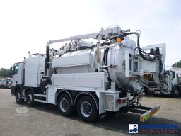 Mercedes Actros 3241 8x4 RHD  Huwer vacuum tank / hydroc...