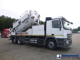 Mercedes Actros 2541 6x2 RHD E5 Huwer vacuum tank / hydr...