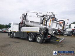 Mercedes Actros 2541 6x2 RHD E5 Huwer vacuum tank / hydr...