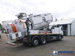 Mercedes Actros 2541 6x2 RHD E5 Huwer vacuum tank / hydr...