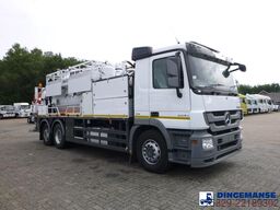 Mercedes Actros 2541 6x2 RHD E5 Huwer vacuum tank / hydr...