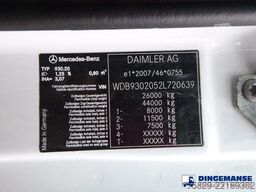 Mercedes-Benz Actros 2541 6x2 RHD E5 Huwer vacuum tank / hydr...