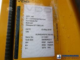 DAF LF 55.220 4x2 RHD Whale vacuum tank 7.5 m3