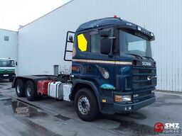 Scania 144 530 6x4 lames/meca