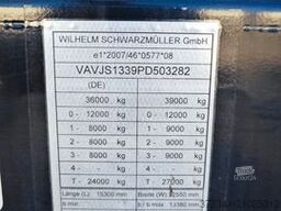 SCHWARZMÜLLER 3-Achs-Schiebeplanen-Plateausattelauflieger