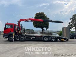 MAN TGS 35.360 PIANALE CON GRU CARRELLONE