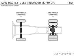 MAN TGX 18.510 LLS +INTARDER +KIPHYDR.