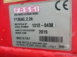 MAN TGM 18.320 Fassi F135C*FUNK*11m = 980kg*