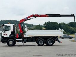 RENAULT C 380* KIPPER 5,20 m* KRAN/FUNK * TOPZUSTAND !