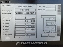 Kögel SKM24 3 axles NEW Direkt verfügbar Liftachse 26m3