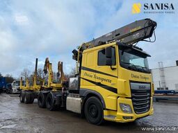 DAF XF 510/Lang+Kurz Holz/6x4/Penz 30Lp+8.20/Kombizu