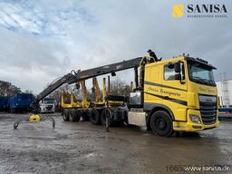 DAF XF 510/Lang+Kurz Holz/6x4/Penz 30Lp+8.20/Kombizu