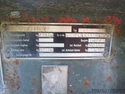 KÄSSBOHRER 3 Achs Kässbohrer Tieflader  16 to Nutzlast