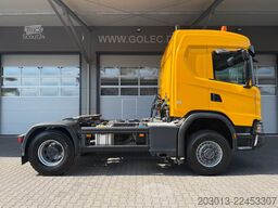 SCANIA G450 XT 4x4 Euro 6 SZM Kipphydraulik Blatt /Luft