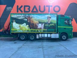 Mercedes-Benz Actros 2658 6x4 PK 19001 / RETARDER / BOX L=662...