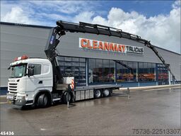 Scania R490 8x2 Euro 6 Retarder HMF 85 Tonmeter laadkr...