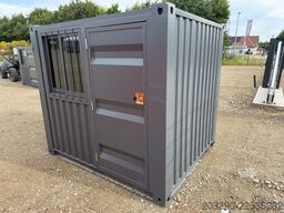  7 Fuß Container , Neuwertig, Seitentür & Fenster