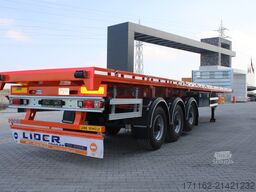 Lider Flatbed 3 axles