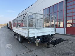  TK  Tandemkipper- Tieflader, Gitteraufsatz, Wenig Benutzt