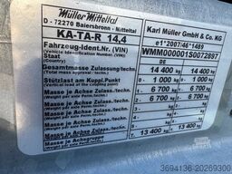 MÜLLER-MITTELTAL KA-TA-R14,4 Kipper mit Alurampemnt
