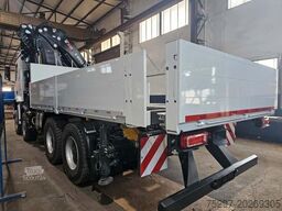 MERCEDES-BENZ Arocs 4151 Pritsche+Kran HIAB 548 Fly Jib Seilw.