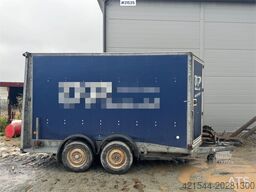 Ifor Williams cabinet trailer