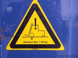 SCHMITZ CARGOBULL SCS 24 /12642 XL / RUNGENTASCHEN / 2 x LIFT/ROOF