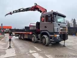 Scania G 440 8x2*6 FASSI F800 + JIB / PLATFORM L=6571-...