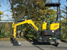  Microbagger 1T Anhänger Minidumper Löffelpaket