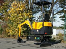 Microbagger 1T Anhänger Minidumper Löffelpaket