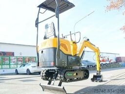  Microbagger 1T Anhänger Minidumper Löffelpaket