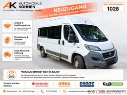 Fiat Ducato L2H2 9 Sitzer RAMPE   ROLLSTUHL   VERGLAST   TÜV