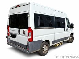 Fiat Ducato L2H2 9 Sitzer RAMPE   ROLLSTUHL   VERGLAST   TÜV