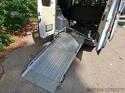 Fiat Ducato L2H2 9 Sitzer RAMPE   ROLLSTUHL   VERGLAST   TÜV