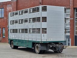 CUPPERS LVA 10-10 AL 3 deck livestock trailer - BPW Axl...