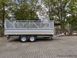 Möslein TTD 14  5,70 m  14 t Tandem- Kipper Tieflader 5,70 m lang, Breite Reifen-- Neufahrzeug --