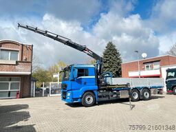 MAN 26.400 Pritsche + HIAB 232 Kran 6x2