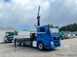 MAN 26.400 Pritsche + HIAB 232 Kran 6x2