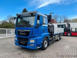 MAN 26.400 Pritsche + HIAB 232 Kran 6x2