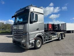 MERCEDES-BENZ ACTROS 2551 L 6X2 LENK-LIFTACHSE, HIAB-LIFT 2019, E6, RETARDER, CB-FUNK