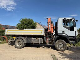 IVECO TRACKER AD 190T36 W 2-Achs Allradkipper Kran Atl