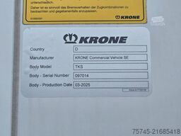 KRONE SD * NEUWERTIG * ROLLTOR *  DOPPELSTOCK  *