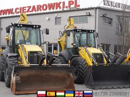 New Holland B 115 C backhoe loader/ 1000 MTH/ 2units