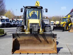 New Holland B 115 C backhoe loader / 1000 MTH !