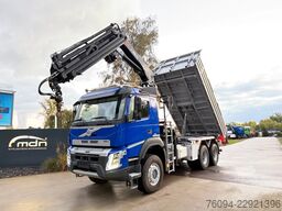 VOLVO FMX 420 6x6 Kipper KRAN 21m WINDE FUNK Bordmatik