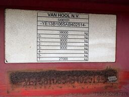 Van Hool 3B0070 20FT Kipper-Tip chassis / HATZ diesel en...